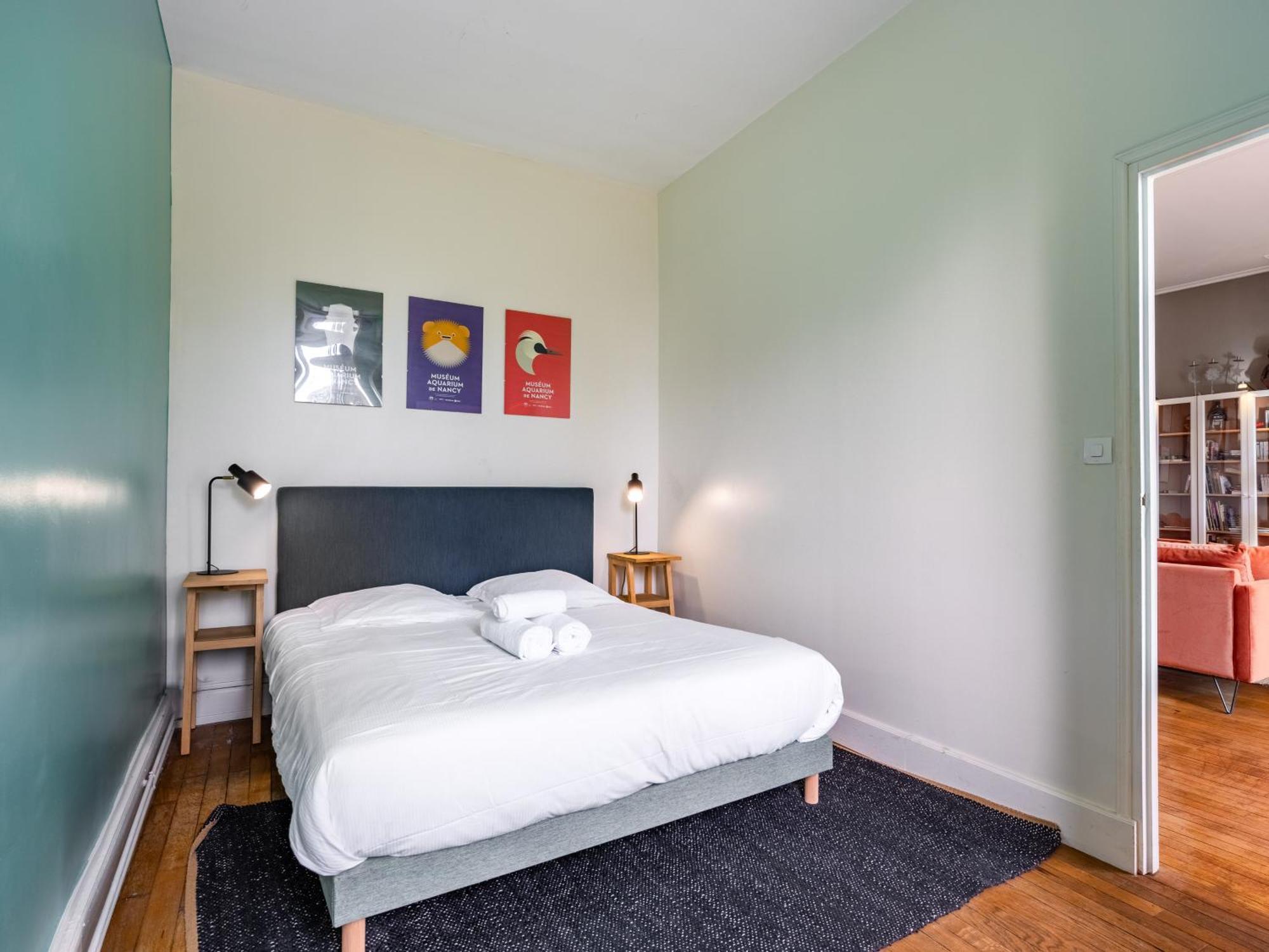 Apartamento Le Chic D'Adam - A Cote Du Parc De La Pepiniere Nancy Exterior foto