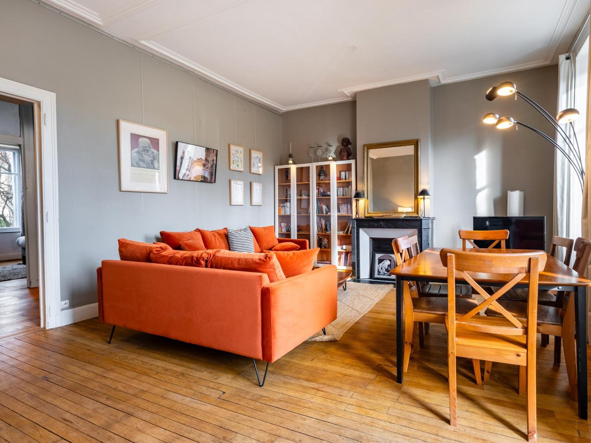 Apartamento Le Chic D'Adam - A Cote Du Parc De La Pepiniere Nancy Exterior foto