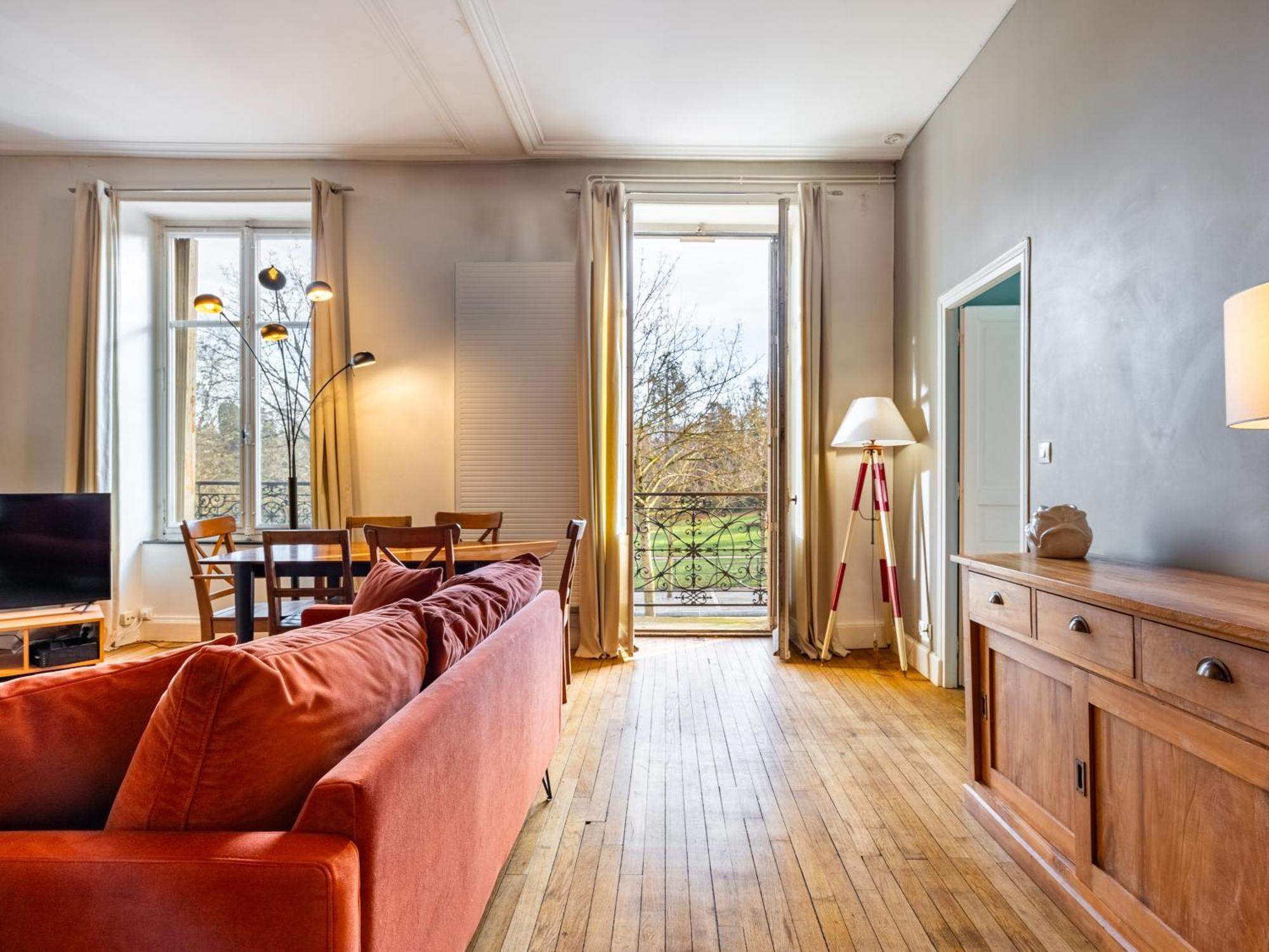Apartamento Le Chic D'Adam - A Cote Du Parc De La Pepiniere Nancy Exterior foto